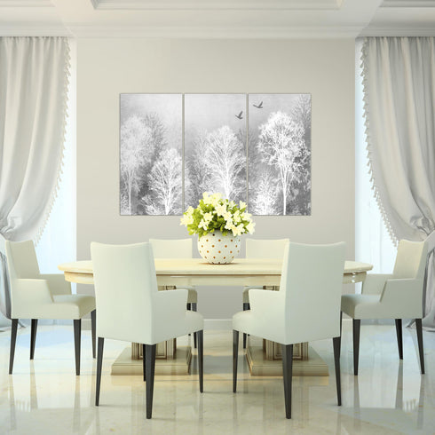 Wandbilder Wohnzimmer XXL Wald Moderne Bilder Abstrakt
